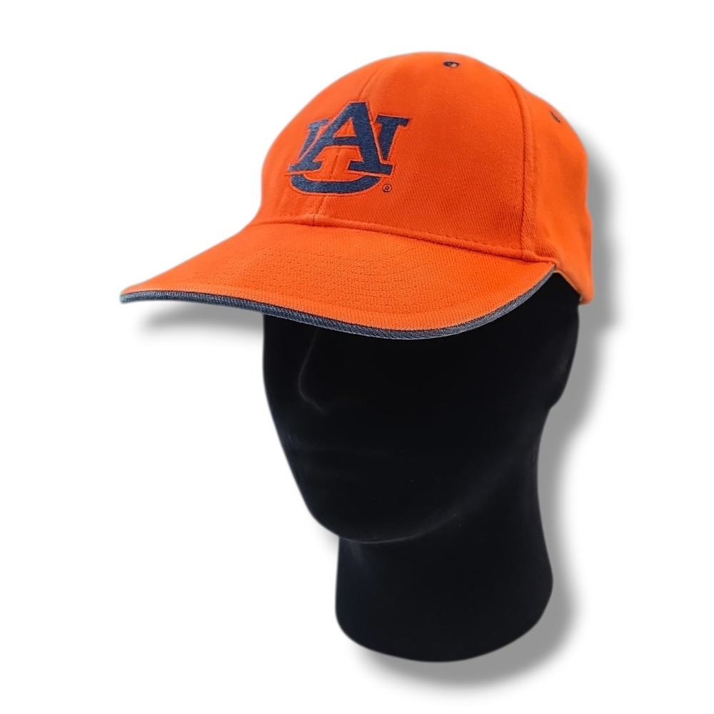 Auburn University Tigers Orange Strap Back Hat Cap By SIGNATURES - Picture 2 of 10